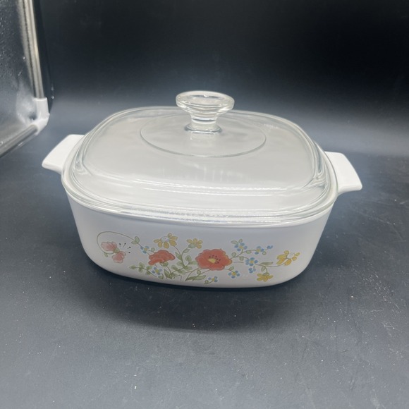 Corningware Other - Vintage Corning Ware Wildflower A-2-B 2 Quart Casserole Dish With Lid
